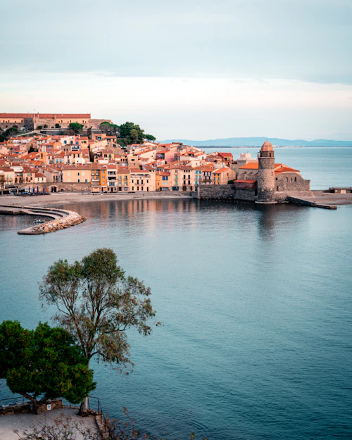 Collioure harbor, France