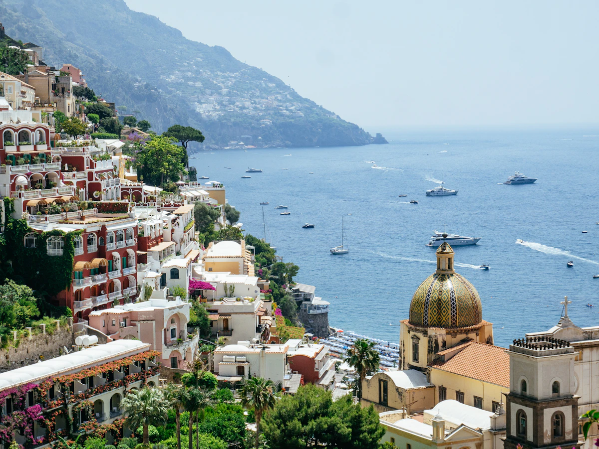 Positano e il mare della Costiera Amalfitana