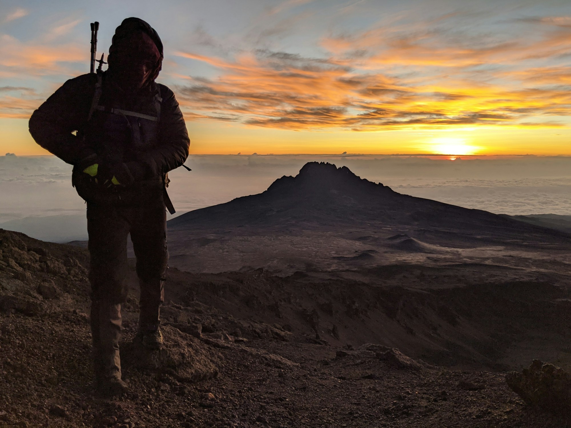 Mount Kilimanjaro at dawn