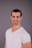 man in white v neck shirt