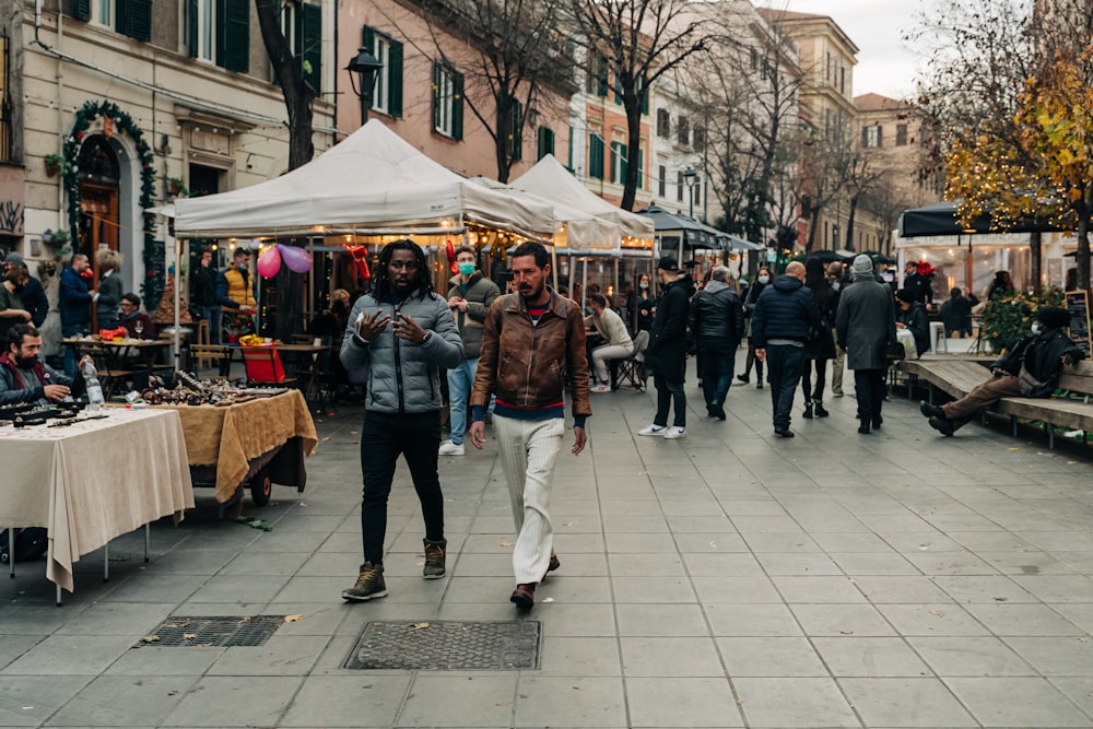 people walking on street during daytime