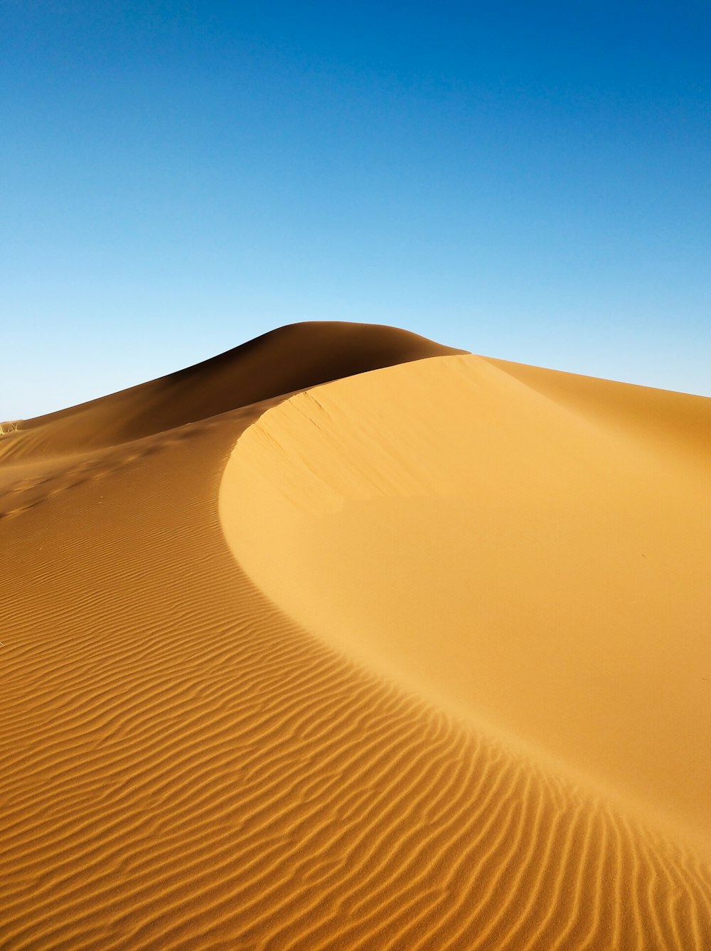 brown sand under blue sky during daytime