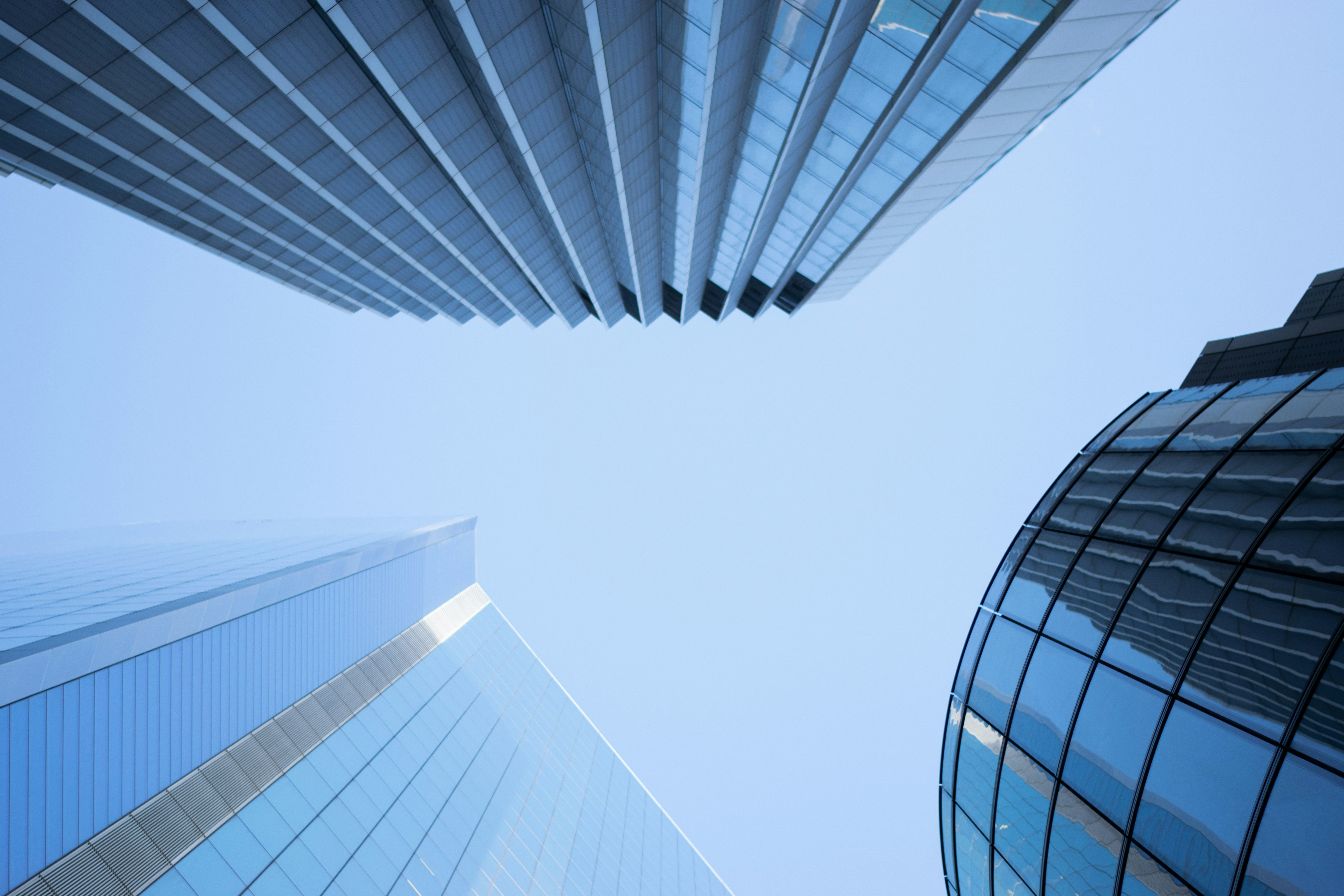 white and black concrete building, Skyscrapers in London