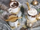 white ceramic mug with coffee on table