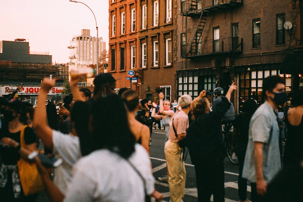 people walking on street during daytime