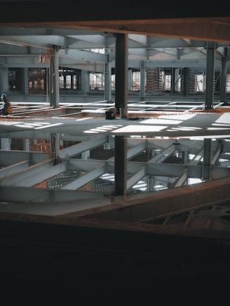 white and brown wooden building