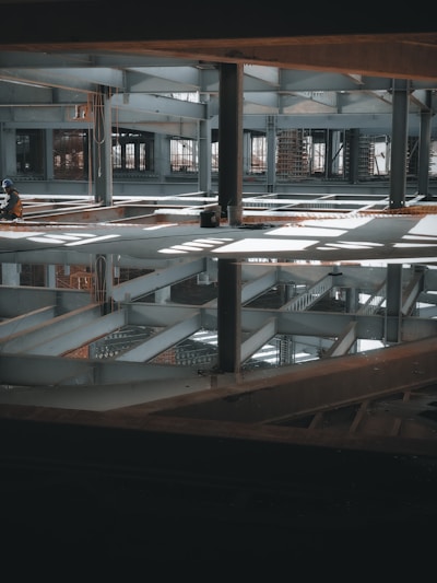 white and brown wooden building