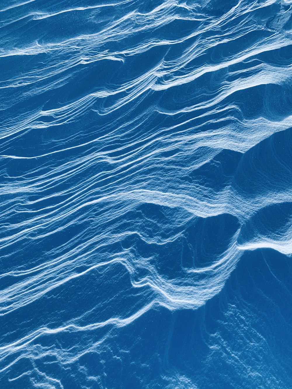 blue and white water wave