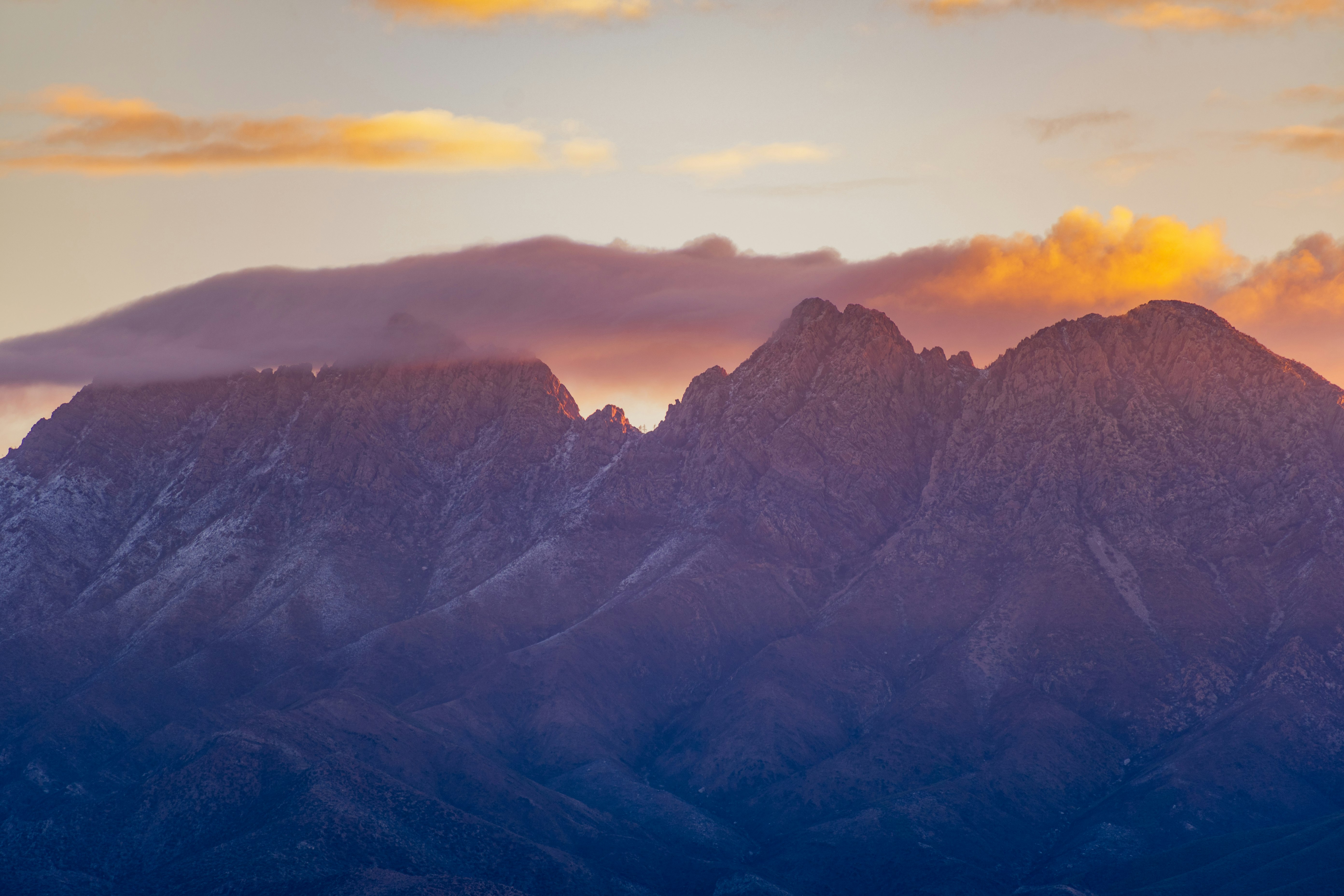 Here's a close-up of Four Peaks located in the Tonto National Forest, Arizona. This is my last landscape photoshoot of 2020. It was an amazing morning, to say the least.