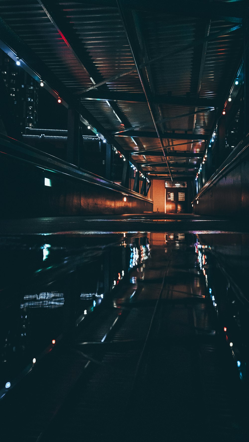 cars on road during night time