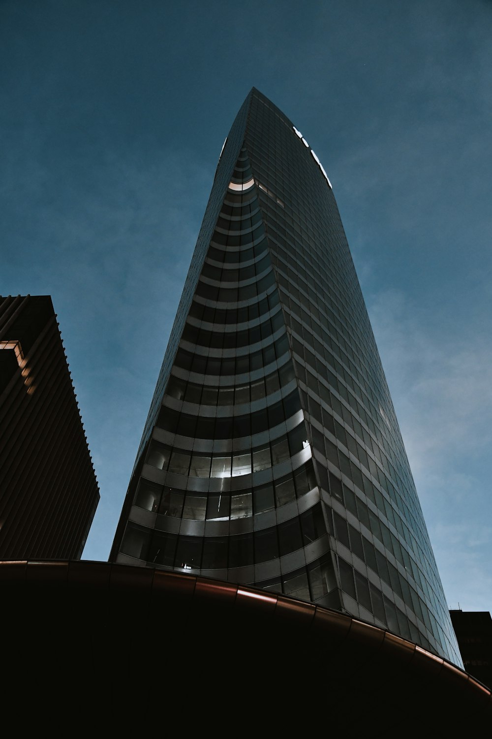 black and white concrete building