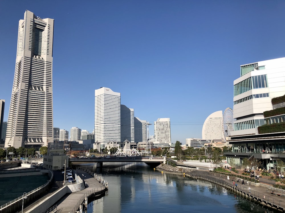 city buildings near body of water during daytime