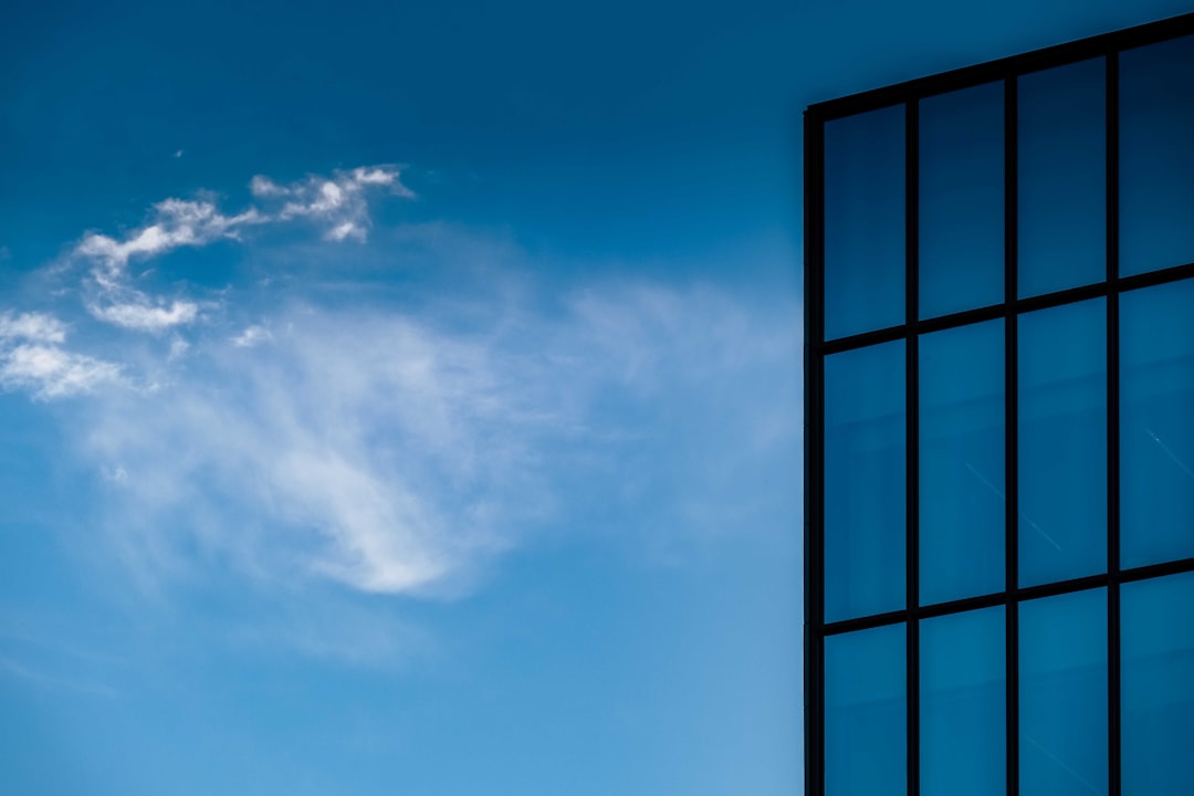 blue sky and white clouds