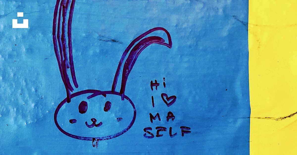 Red and white rabbit drawing photo – Free Art Image on Unsplash