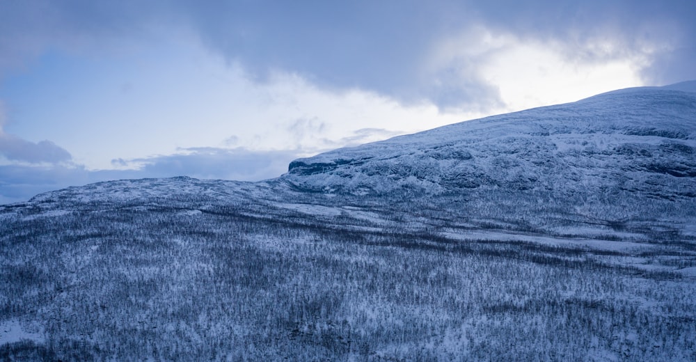 snow covered mountain under blue sky during daytime