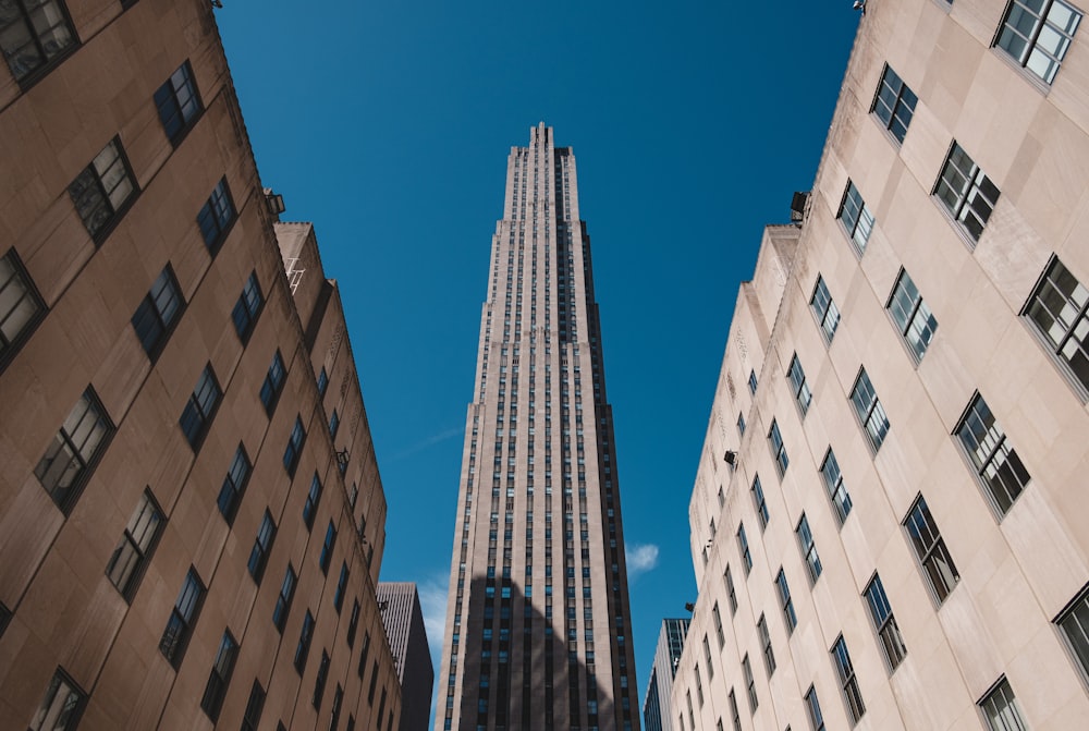 brown and white concrete building under blue sky during daytime