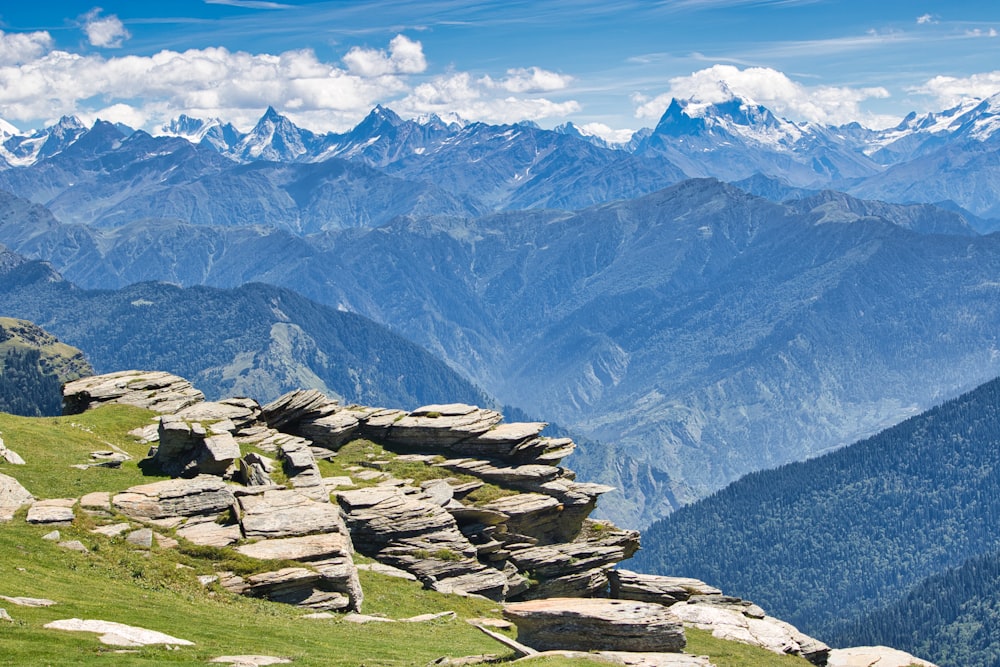 rocky mountain under blue sky during daytime