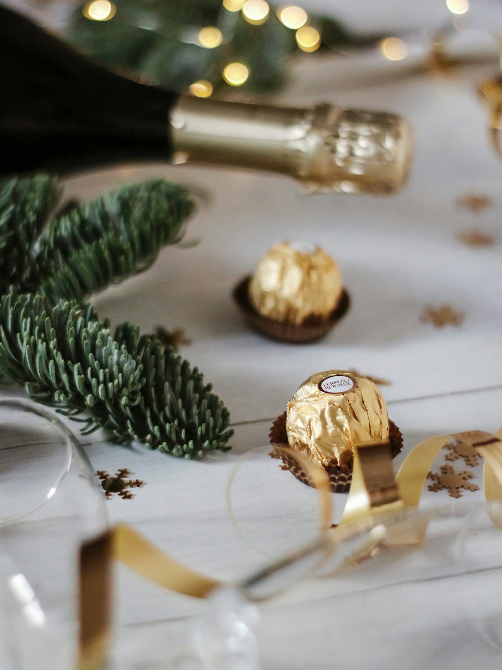 gold and silver round coins on white table