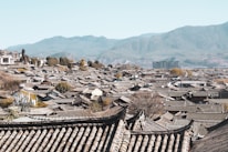 Close-up of a traditional Berber village nestled in the Atlas Mountains.