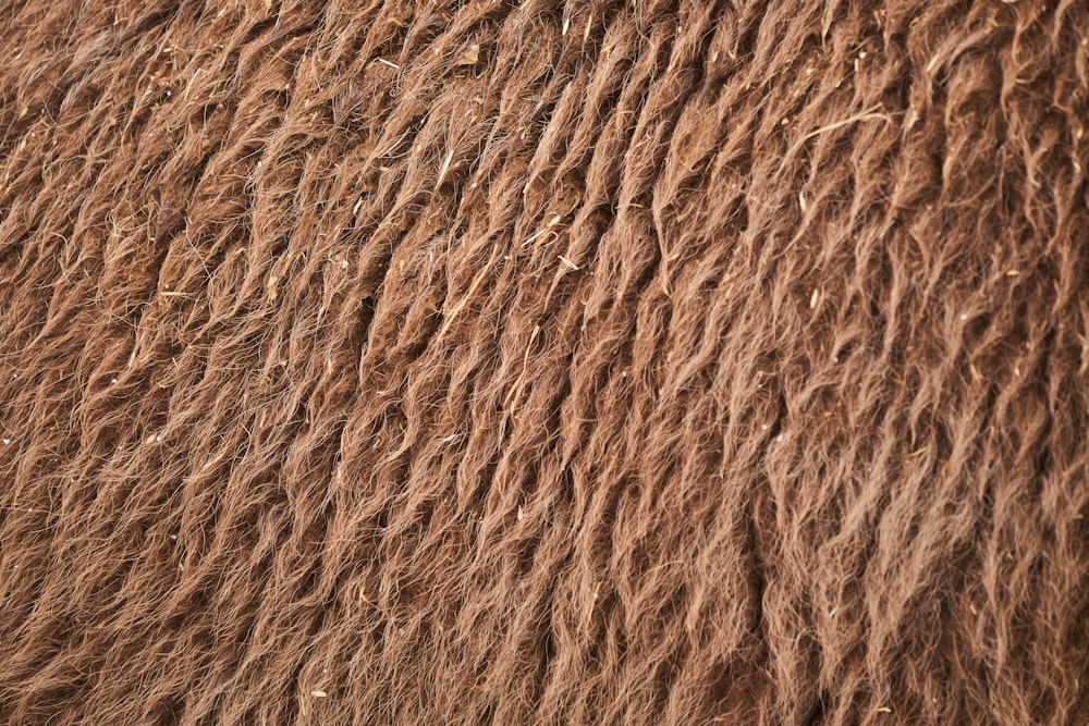 brown textile in close up photography