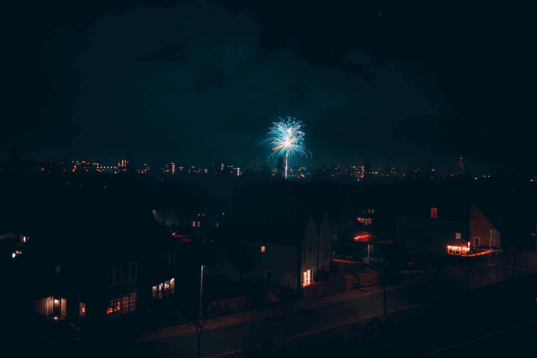 fireworks display during night time