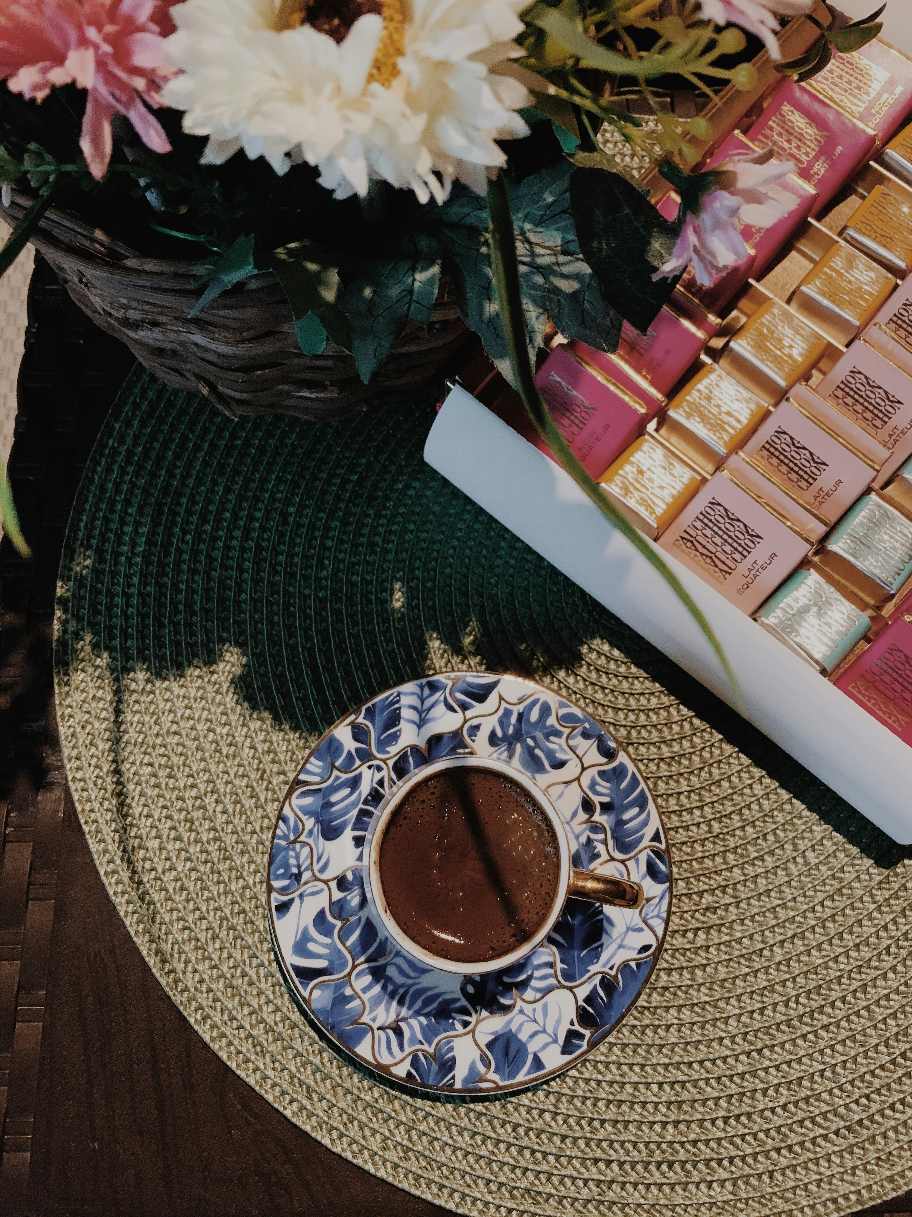 Gourmet Coffee and Flower Bouquets