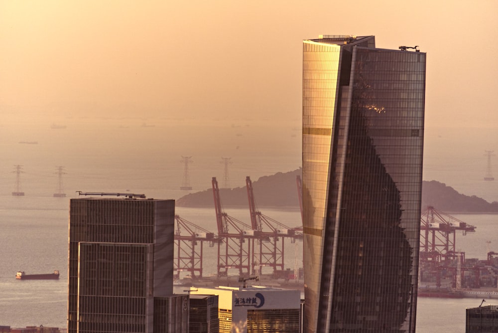 black and brown high rise buildings during daytime