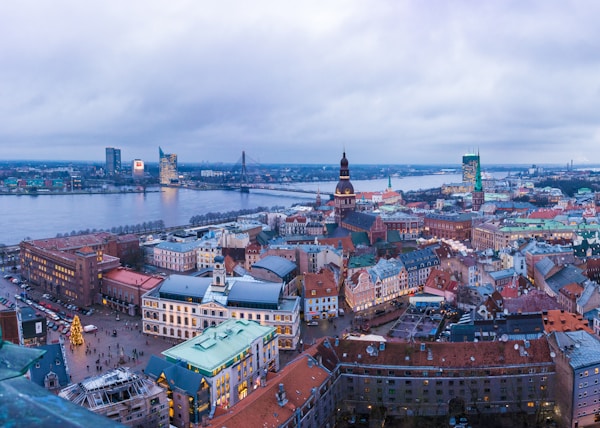 aerial view of city buildings during daytime