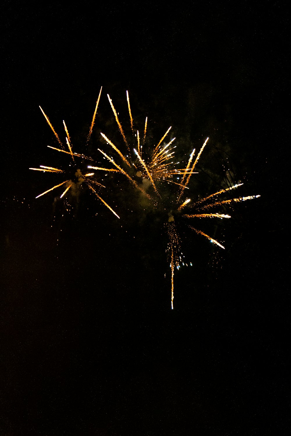 red and white fireworks during nighttime