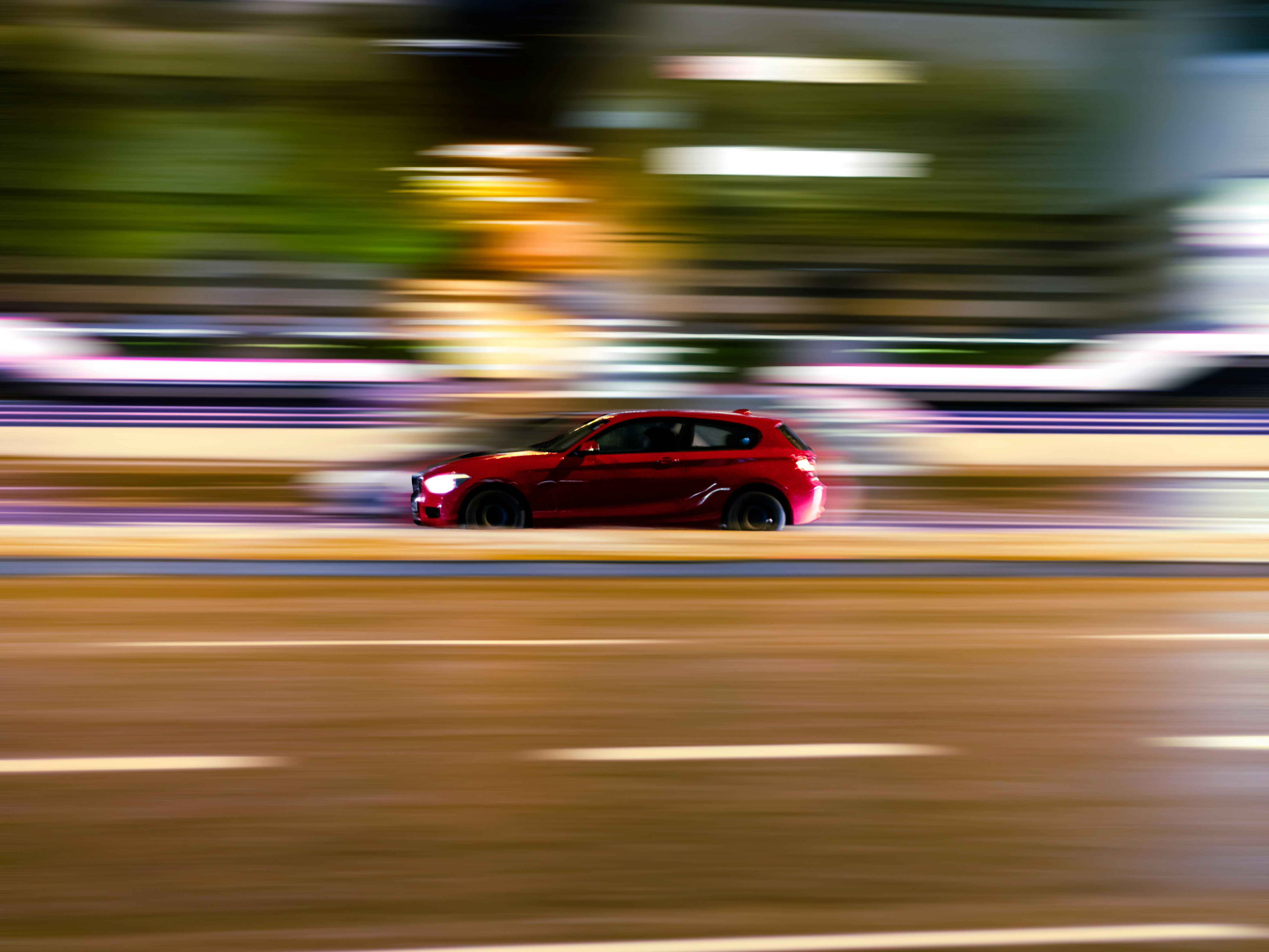 red porsche 911 on road