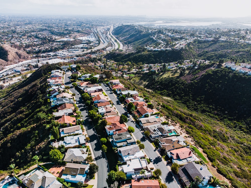 aerial view of city buildings during daytime