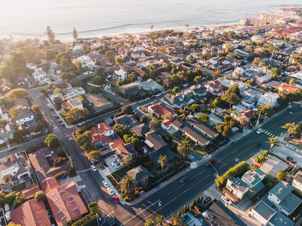 aerial view of city during daytime