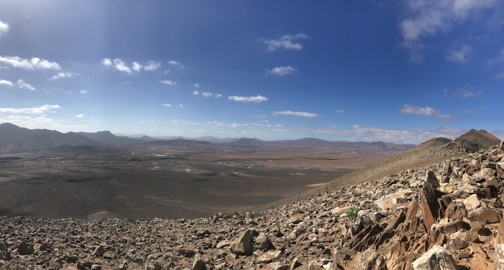 brown mountains under blue sky during daytime