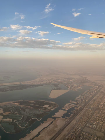 A vibrant aerial view of Visakhapatnam city blending into satellite imagery, symbolizing geospatial innovation.