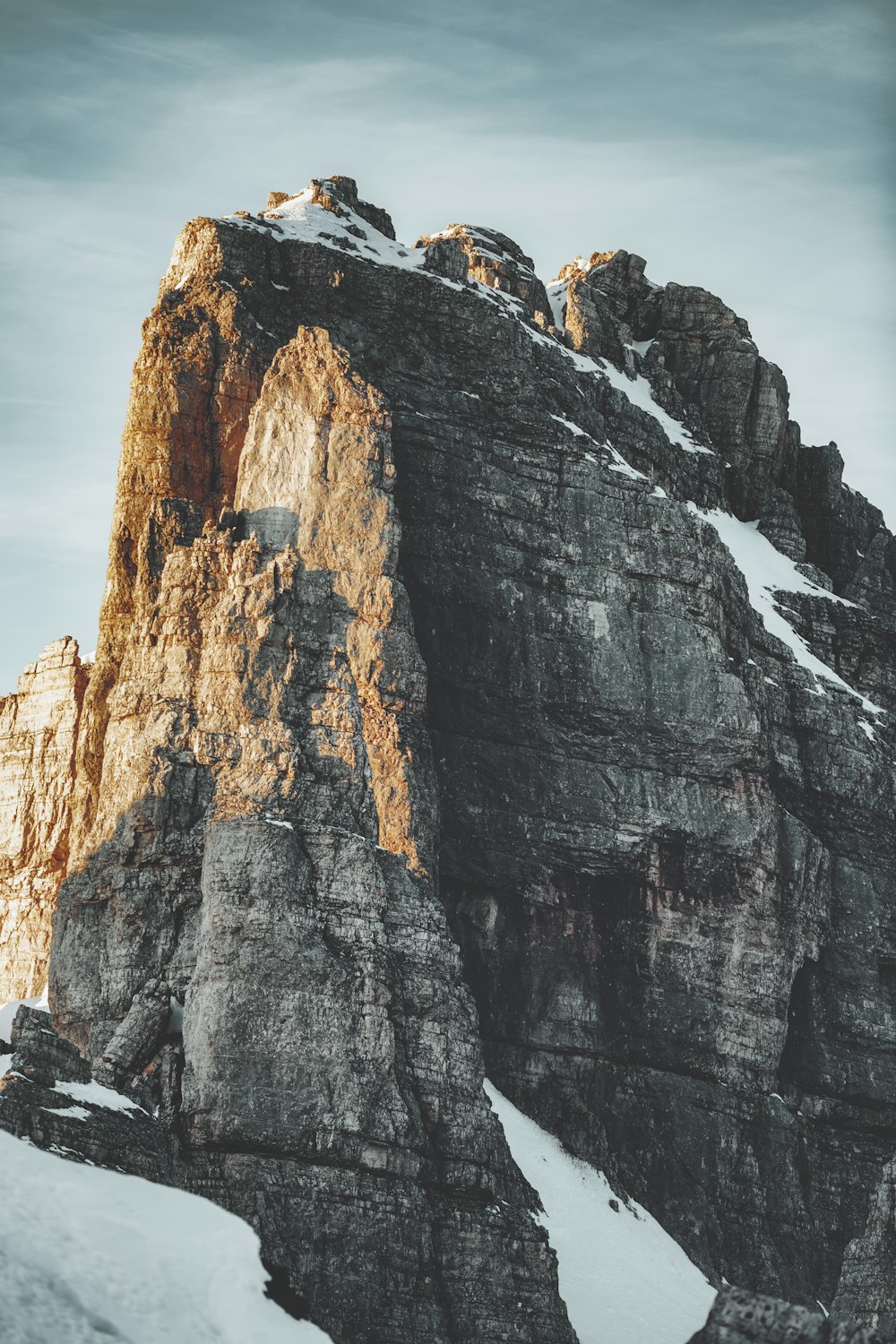 brown rocky mountain during daytime