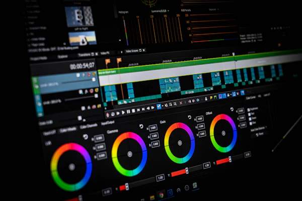 Audio mixing console