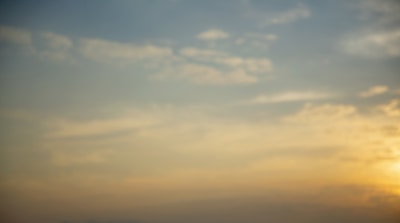 A soft-focus sunrise hinting at new beginnings and promise.