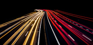 time lapse photography of lights