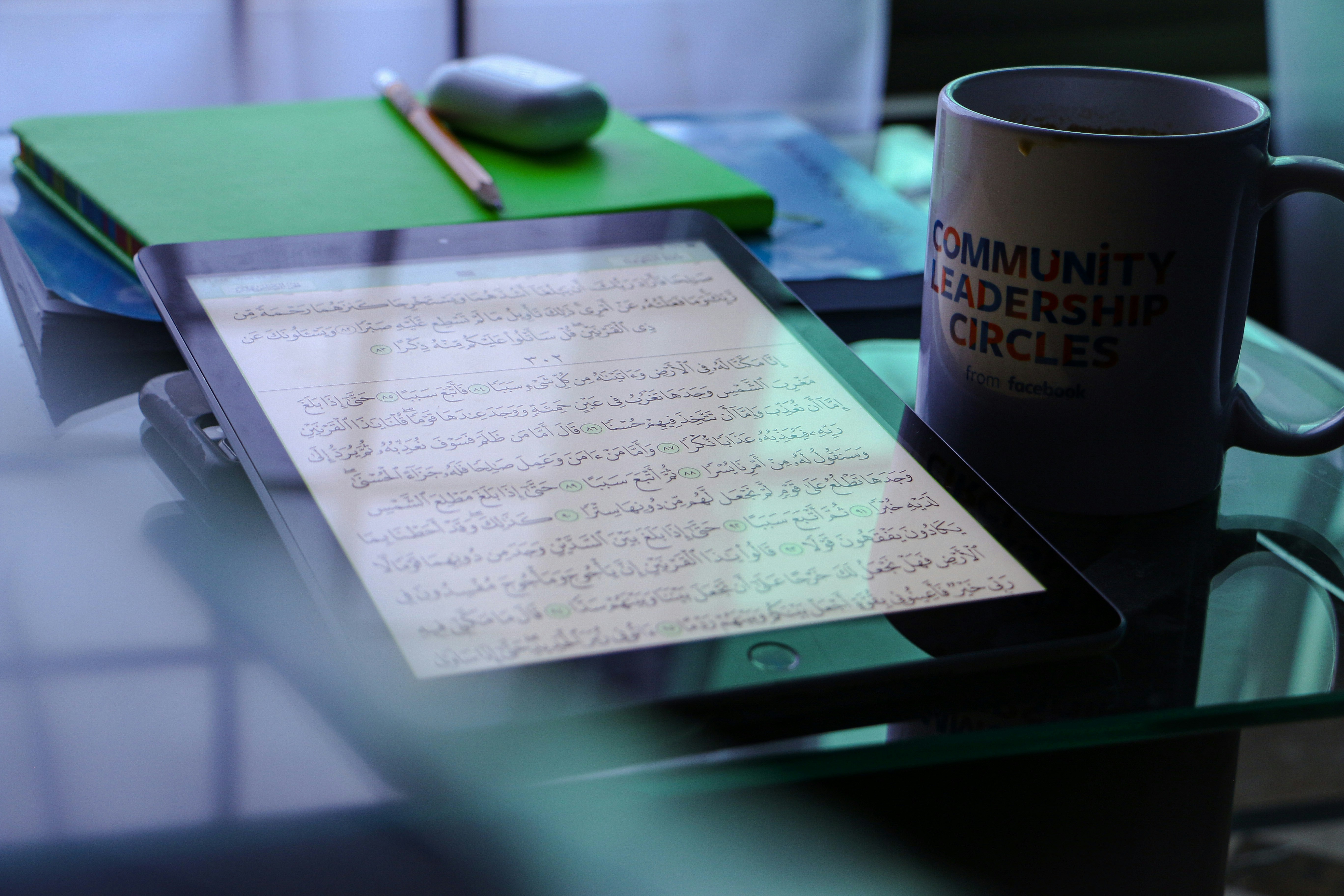 white printer paper on green table