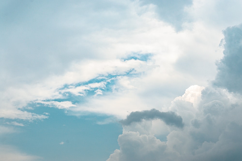 white clouds and blue sky during daytime