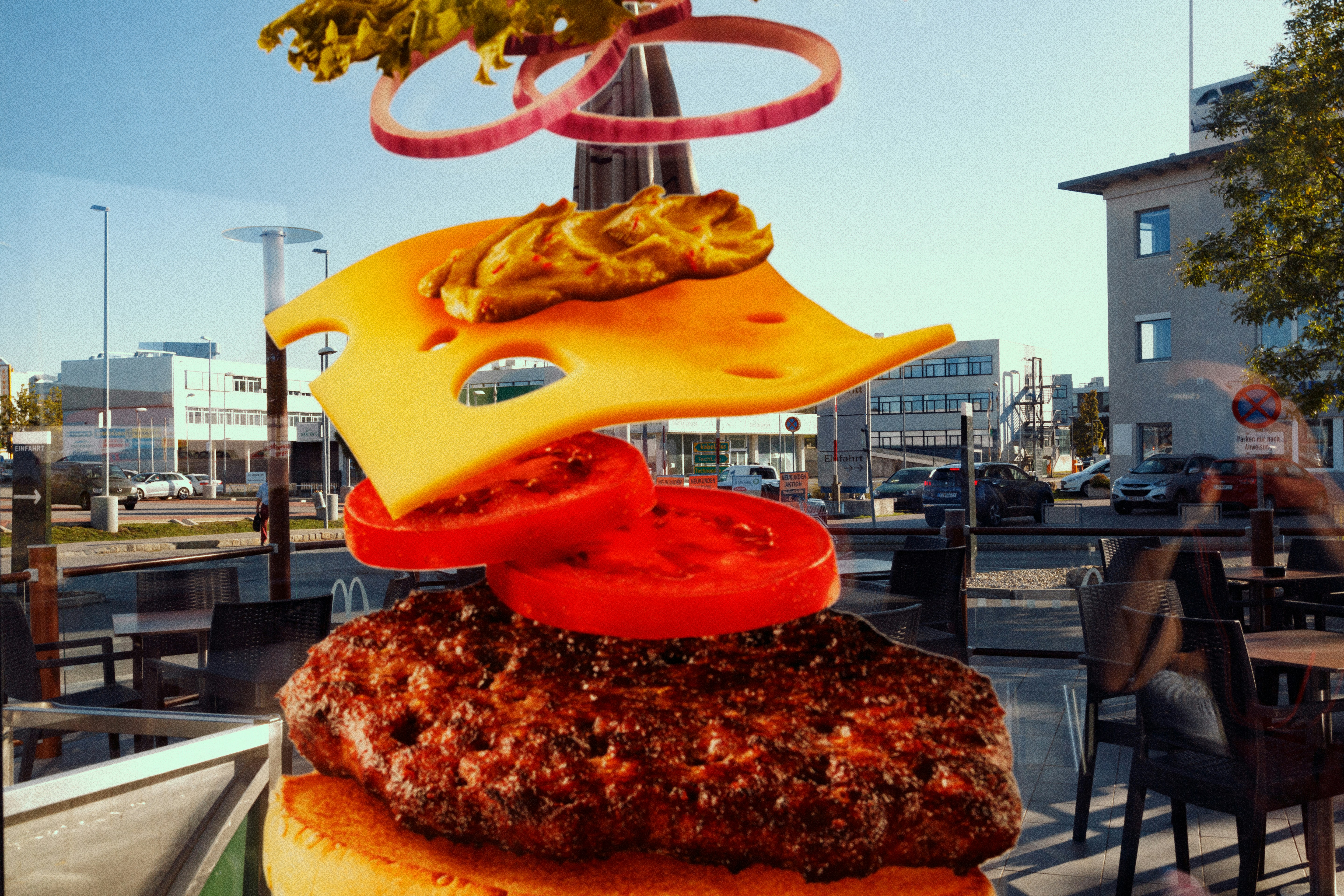 Brown bread on white ceramic plate