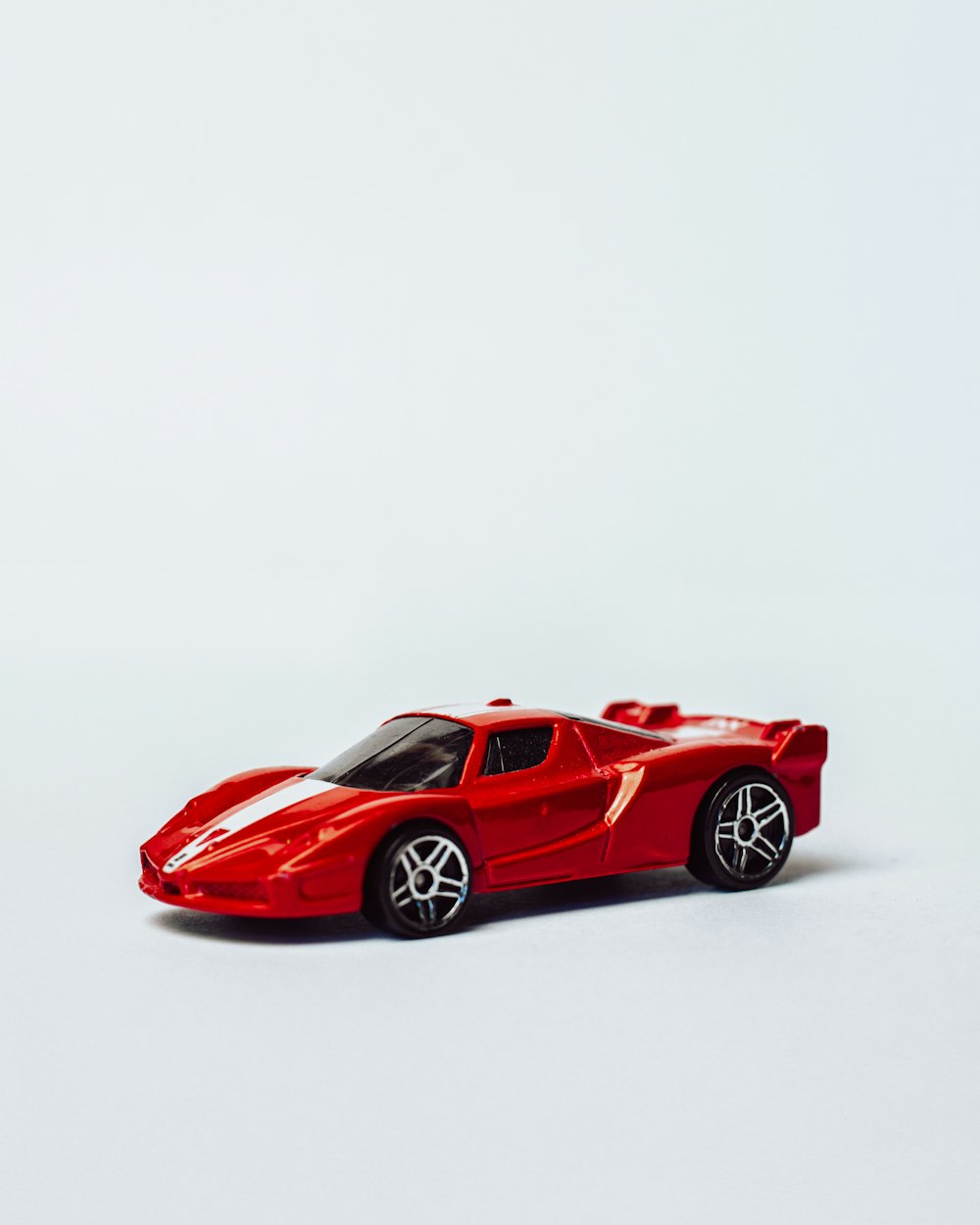 red ferrari 458 italia on white background