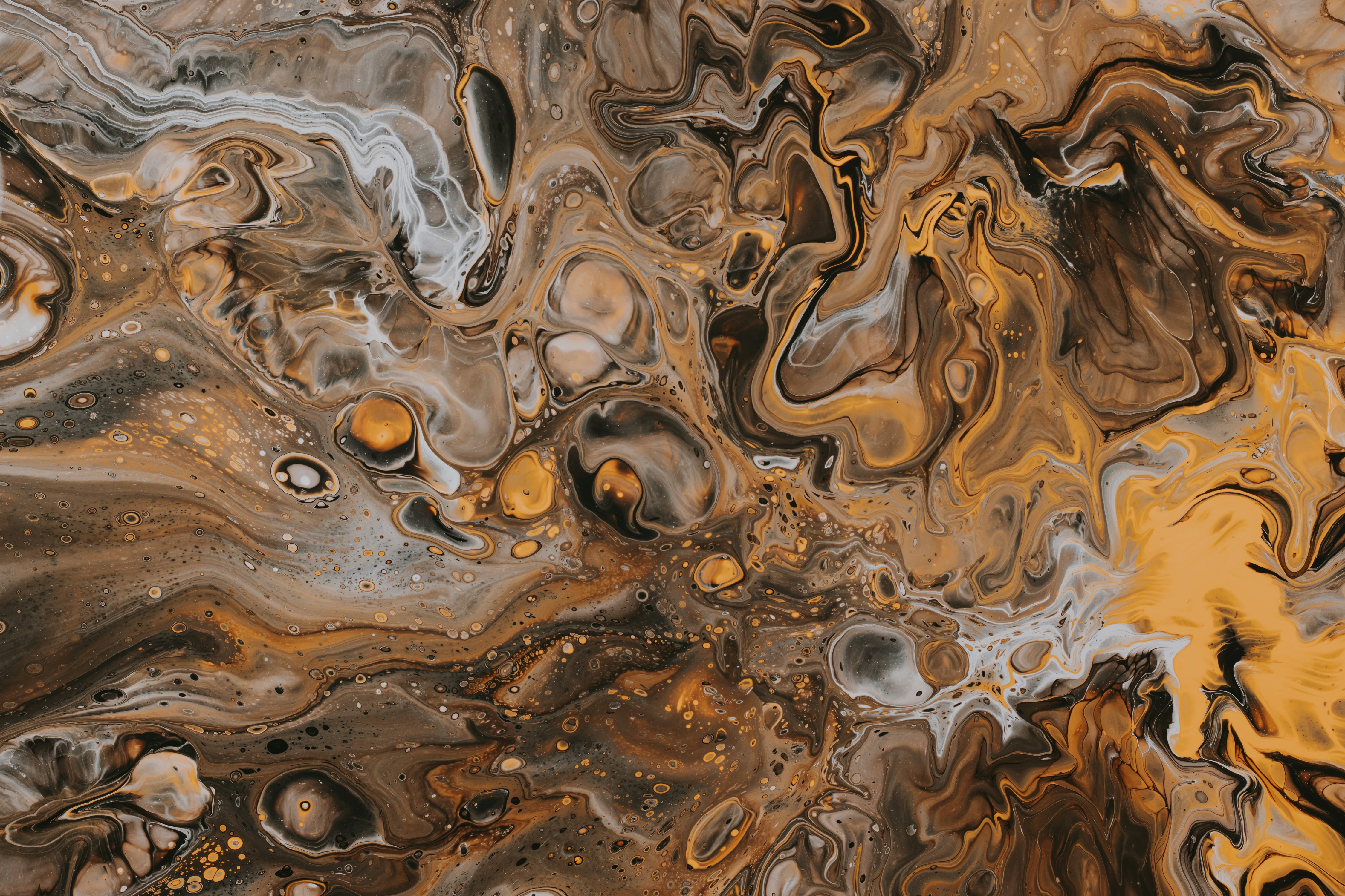 brown and white abstract painting detailed teams background