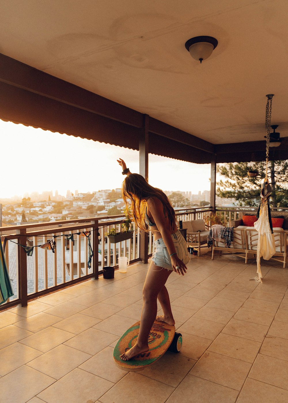 woman in white dress standing on white floor tiles during daytime