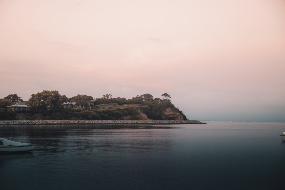 island in the middle of sea