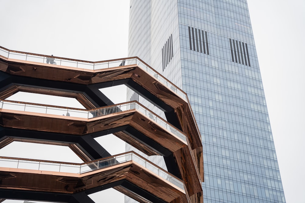 brown and white concrete building