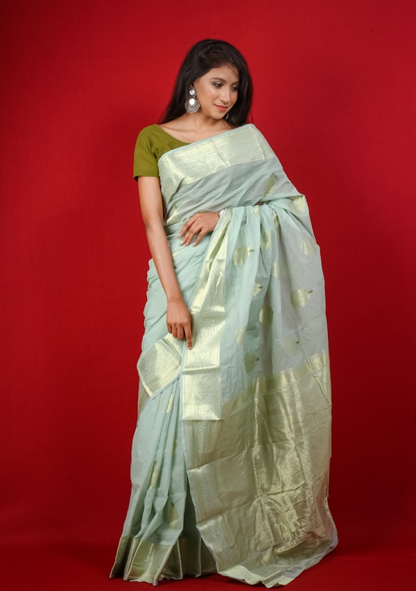 Party Wear Net Saree