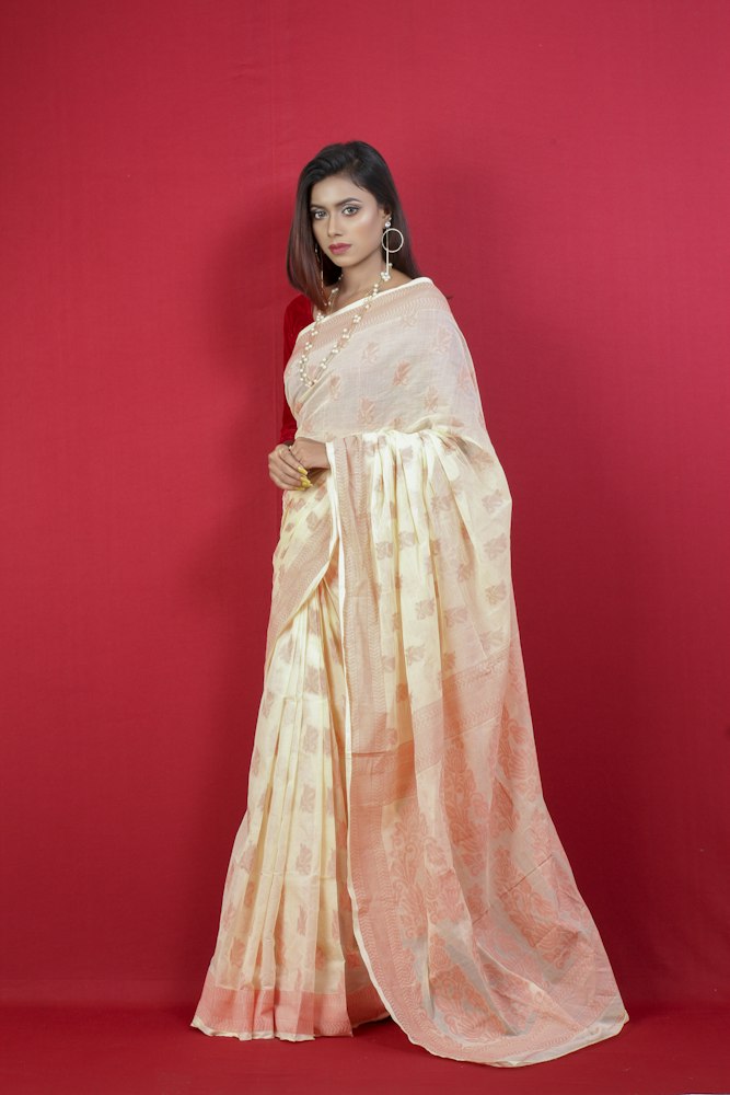 Diwali Special Saree – Copper Tissue