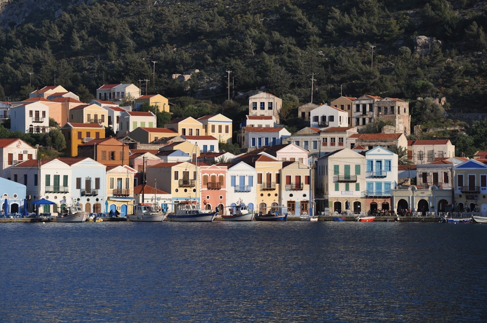 houses near body of water during daytime