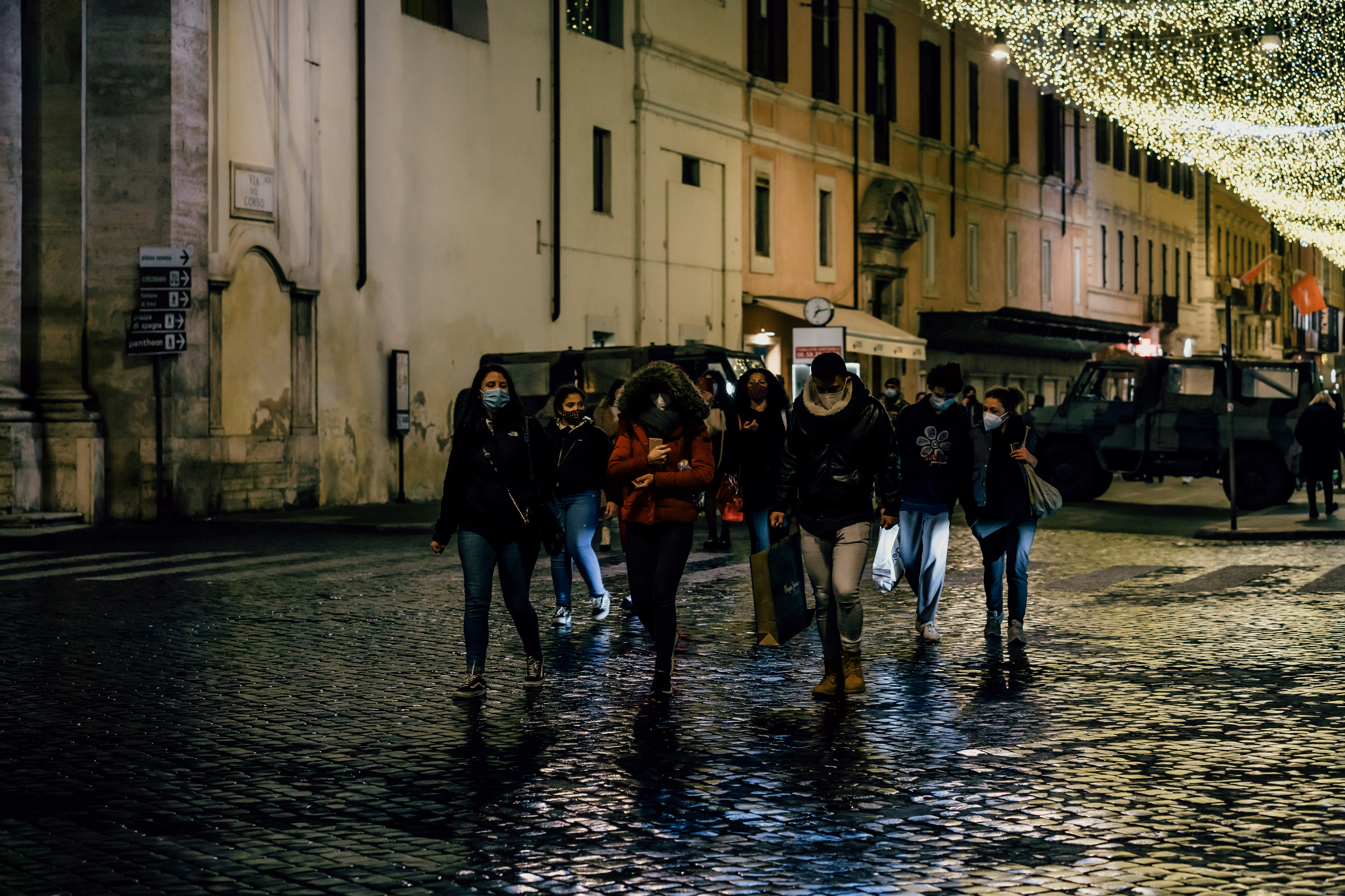 people walking on street during daytime